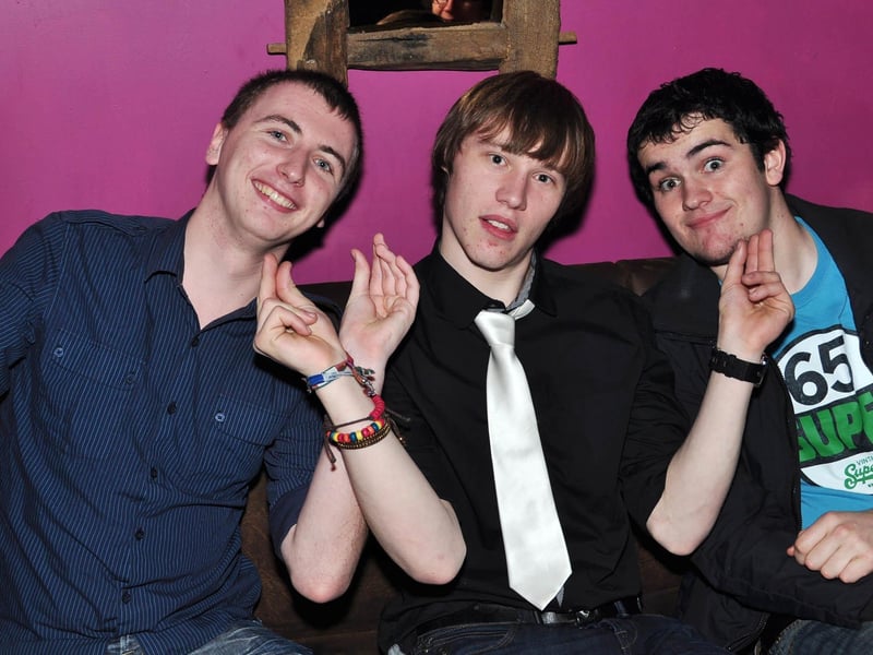 Matty, Ross and Jake party away!