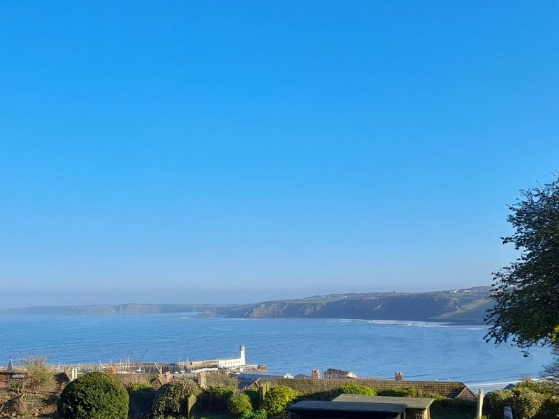 Evening view over Scarborough harbour
picture by Graham Parkins
