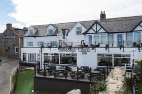 The new terrace at the Bamburgh Castle Inn (photo: Tracey Bloxham)