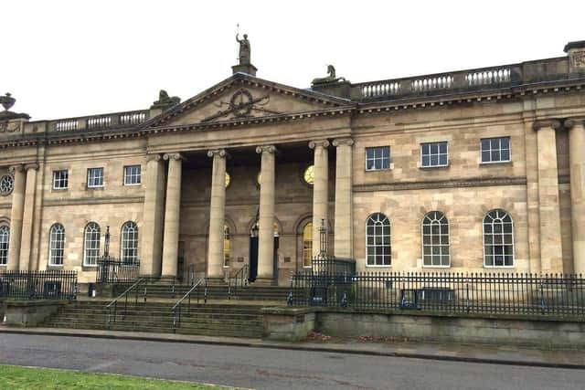 David Chamberlain, 37, is being tried for 20 separate offences including five counts of rape at York Crown Court