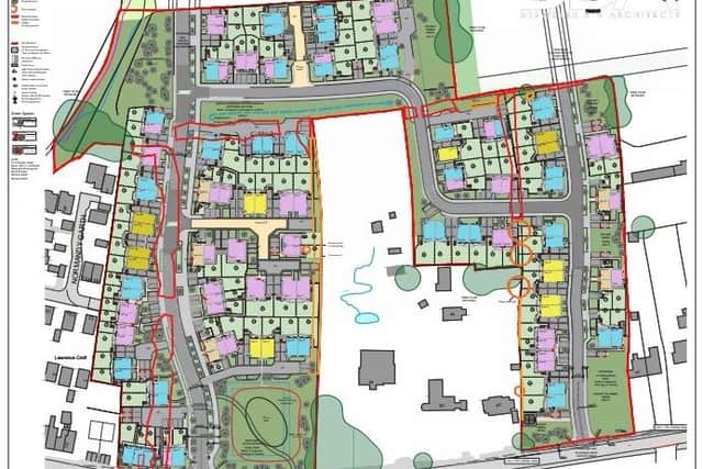 The layout of the proposed development. Image: ERYC portal/Brewster Bye Architects
