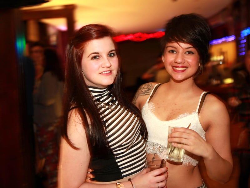 Jess and Bobbie look stunning in Bar2B