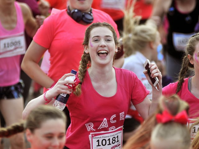 Race for Life in Scarborough in 2018.