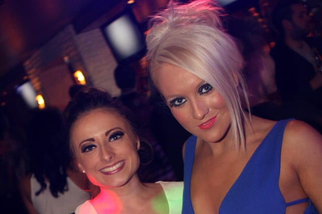 Vari and Sophia enjoying Scarborough nightlife at Drop The Bomb.