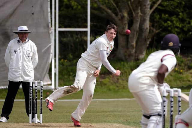 Elliot Hatton shone with bat and ball in Flixton's home loss.