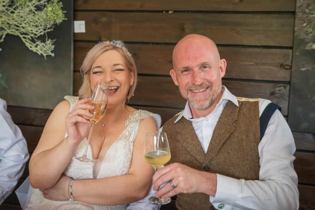 Marcus and Kirsty Boxshall-Wheller held their wedding reception at The Eskdale in 2024