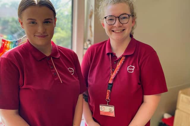 Charlotte and Megan have completed early years apprenticeships following the launch of a new partnership between Partou and Lifetime