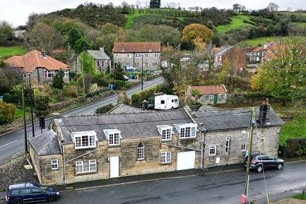 Inkwells has a prime position within the village, and sits next to the 'Headmaster's House'.