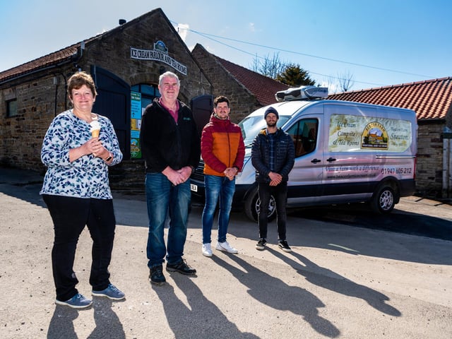 Beacon Farm Ice Cream Parlour and Cafe, located in Sneaton near Whitby, came in at number three for Whitby. A Tripadvisor review said: "The ice cream sundaes were amazing. Large pieces of brownie in."