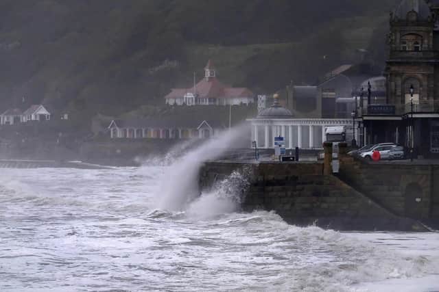 Storm Debi has caused a yellow wind warning to be issued by the Met Office for Scarborough, Whitby and Bridlington. Photo: Richard Ponter