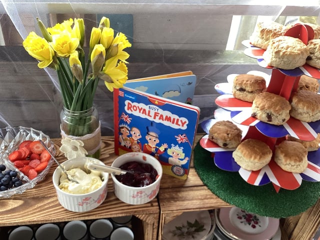 A Royal afternoon tea