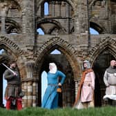 The Normans at Whitby Abbey