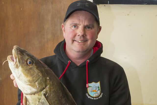 Heaviest Fish winner Phil France 10 lb 06 oz. PHOTOS BY PETER D HORBURY