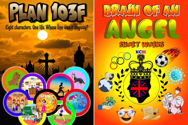 Jamie Kershaw's books Plan 103F and Brain of an Angel.
