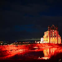18 spook-tacular photos from Illuminated Whitby Abbey 2026