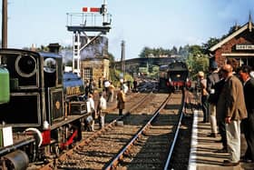 Early members' only steam gala at Goathland in June 1970.