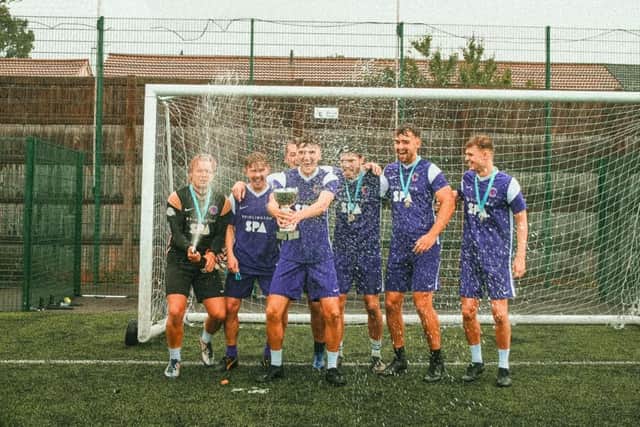 Bridlington's Movember cup raised £1,028.31 for Movember, a men's health charity.
