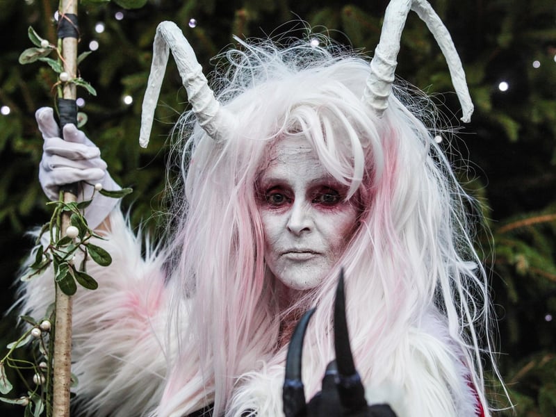 A wonderful costume from the 2017 Whitby Krampus Run 2017.
Picture: Ceri Oakes