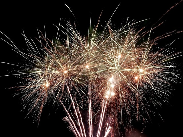 Pretty fireworks!