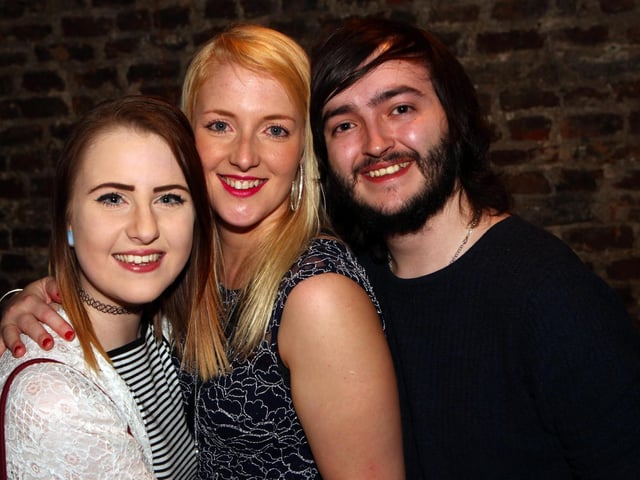 Jess, Becca & Louis own the dance floor in Blue Lounge