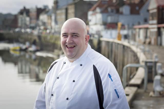 Paul Gildroy, head chef at The Magpie Cafe, Whitby.