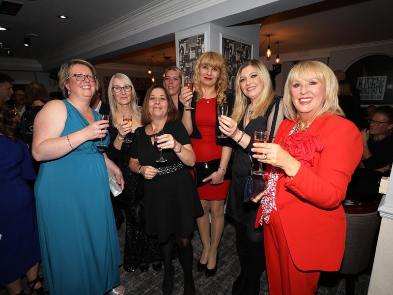 It was a ladies night!