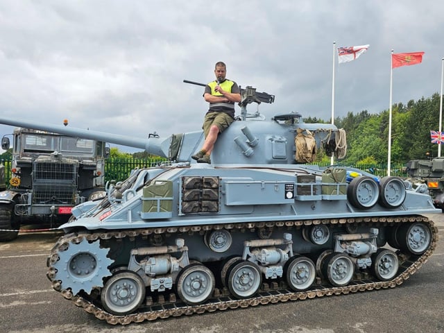 Frank Wood details the history of the Sherman M50
