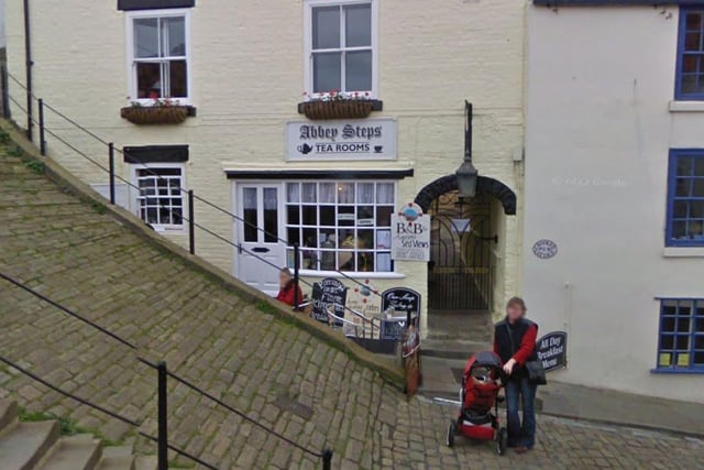 Also in joint third is Abbey Steps Tearoom. It is located on Church Street and has 4 votes.