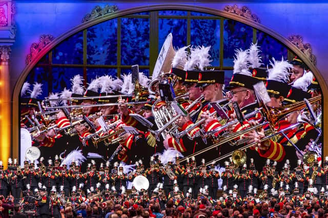 With his fabulous Johann Strauss Orchestra, and special guests including over 400 brass players, André’s Christmas concert is bursting with warmth, laughter and holiday cheer