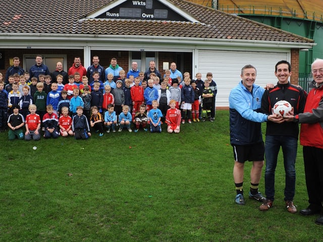 A Bridlington Round Table donation at Dukes Park in 2011. PA1144-22