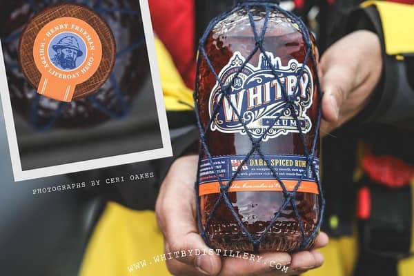 The Whitby Dark Spiced Rum for the RNLI is already proving popular.