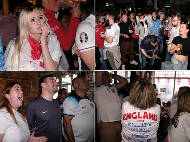 Scarborough fans watch as England's Euro 2024 campaign ends at the final hurdle.