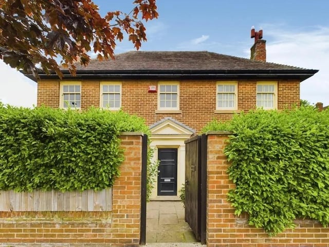 This three bedroom and two bathroom detached house is for sale with Hunters with a guide price of £550,000.