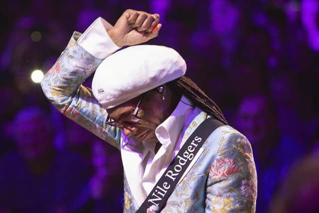 Nile Rodgers. photo: Jill Furmanovsky