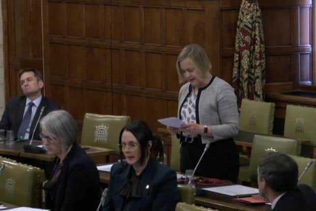 Alison Hume MP on unpaid carers In Westminster Hall debate.