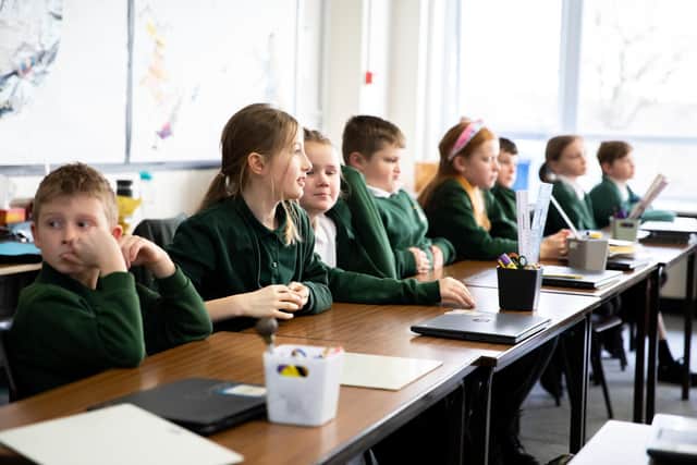 Schoolchildren discover the magic of poetry.