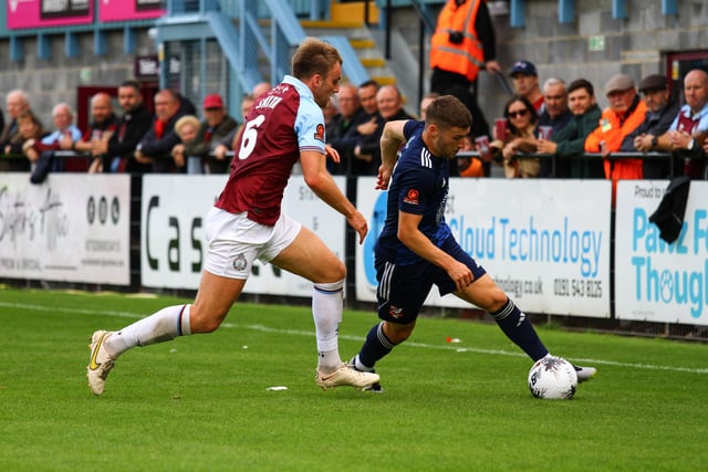 Alex Brown was the Boro man of the match at South Shields.
