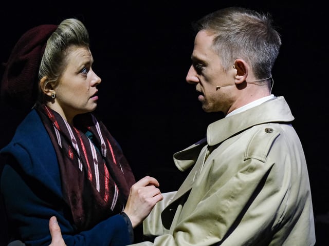 Pete Ashmore plays GP Alec and Anne-Marie Piazza is housewife and mum Laura in the classic love story by Noel Coward