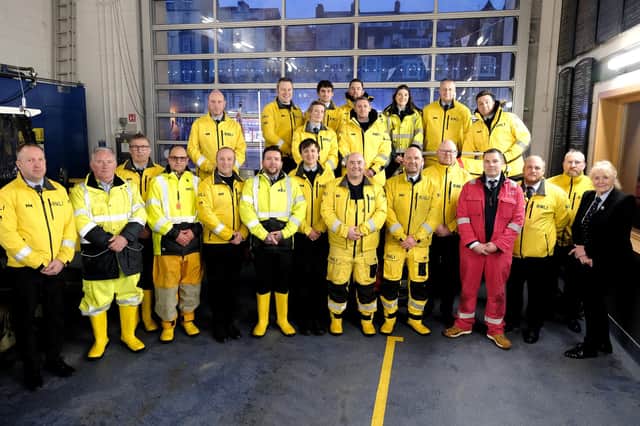 The team at Scarborough Lifeboat Station