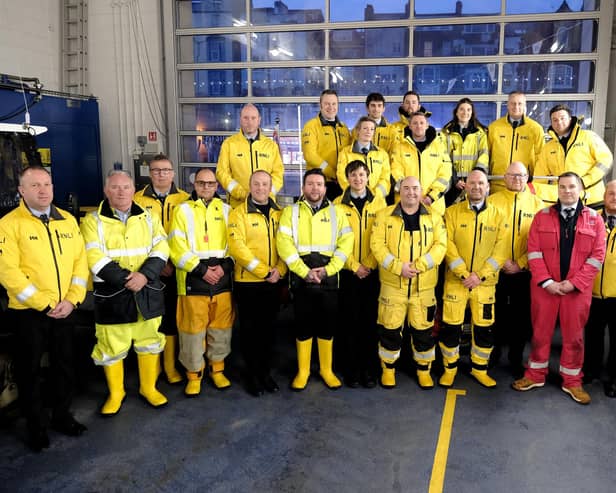 The team at Scarborough Lifeboat Station