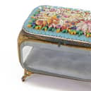 A handmade micro-mosaic jewellery box - one of hundreds of items which were found in a flat in Scunthorpe. Photo: David Duggleby