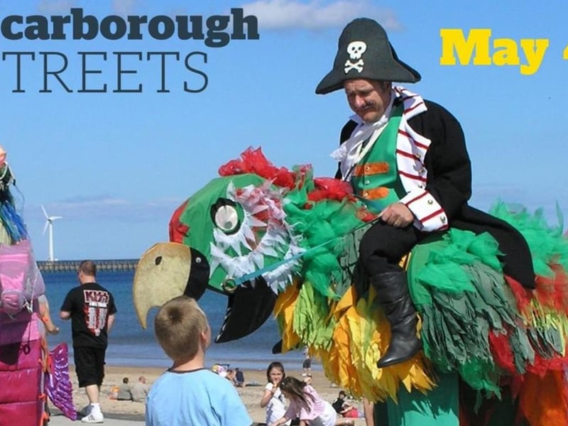 Scarborough Streets is a festival taking place on Westborough, Scarborough, from May 4 to May 6. Join us for a three-day festival of outdoor events, murals, street art and performances, backed up with workshops leading up to the festival. This brand new and inclusive community event taking place in Scarborough Town Centre over the Early May Bank Holiday weekend will include a variety of free and affordable performances and activities. We want to inspire, celebrate and showcase local creativity, but it will also feature national and international artists, too. There will be something for everyone.