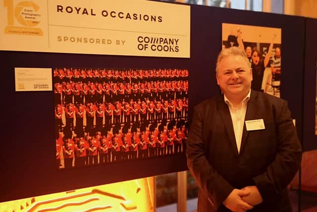 Simon James Smith at the EPA shortlisted exhibition and awards ceremony at the Royal Institute of British Architects in London earlier this month