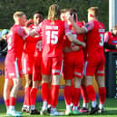 Scarborough Athletic claimed a 4-1 home win against Leamington on Saturday.