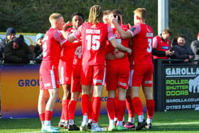 Scarborough Athletic claimed a 4-1 home win against Leamington on Saturday.