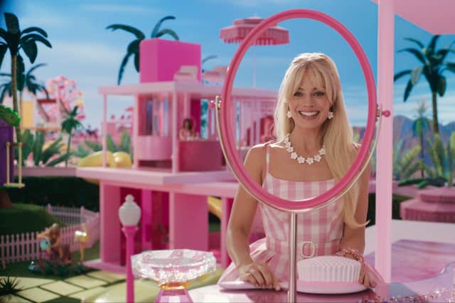 Margot Robbie plays Barbie which is on at the Hollywood Plaza, Scarborough
