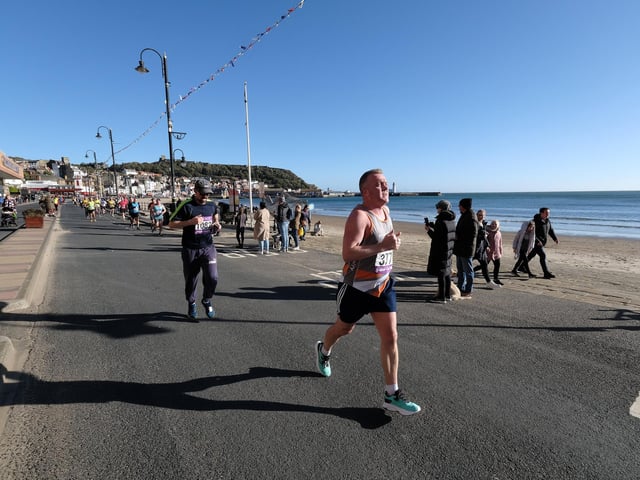 The final moments of the Scarborough 10k 2022