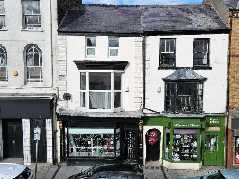 Retail Shop and two bed flat on Queen Street, Bridlington. The property consists of two separate areas, a retail unit and the two-bed dwelling, perfect for residential or holiday letting. Currently for sale with Nationwide Business Sales offers over £100,000 - Freehold