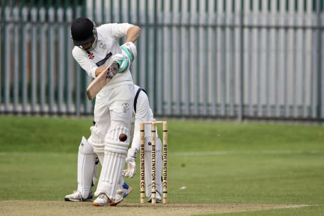 Opener Josh Mainprize struck an outstanding 120 not out for Bridlington 2nds against Snainton.