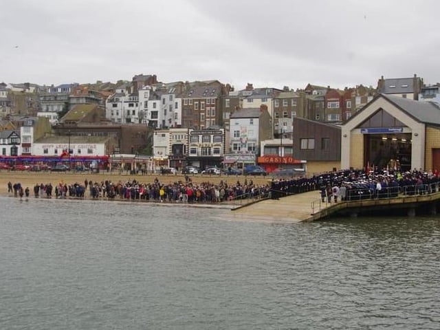 Service at Scarborough Lifeboat Station.